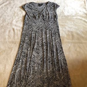 Glamour Printed Dress.